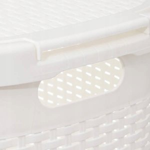 Kosz na pranie 5five Wysoki kosz na pranie z plastiku, 60 l 3