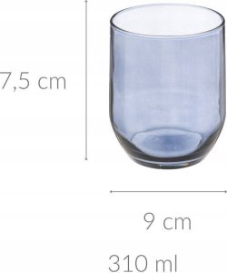 Secret de Gourmet Szklanka z kolorowego szkła, niska, 310 ml 2