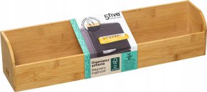5five Organizer kuchenny z magnesem, L, bambusowy 2