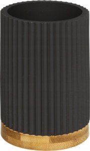 5five Kubek na szczoteczki do zębów NATUREO, czarny 2