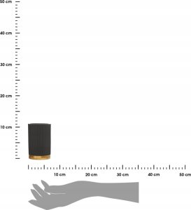 5five Kubek na szczoteczki do zębów NATUREO, czarny 4
