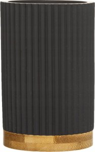 5five Kubek na szczoteczki do zębów NATUREO, czarny 5