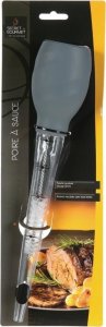 Secret de Gourmet Pipeta do mięs, szklana z silikonowym uchwytem, szara 5