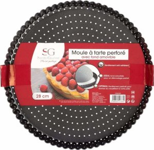 5five Forma do pieczenia tarty, quiche, Ø 28 cm, metalowa 10