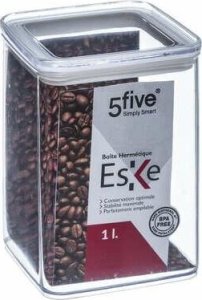 5five Pojemnik na produkty spożywcze, kwadratowy, 1000 ml 2