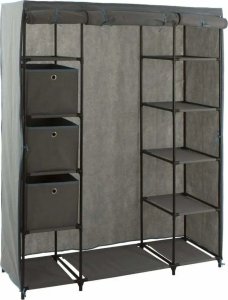 5five Szafa tekstylna, 11 półek + 3 pojemniki wewnętrzne, 5five Simply Smart 2