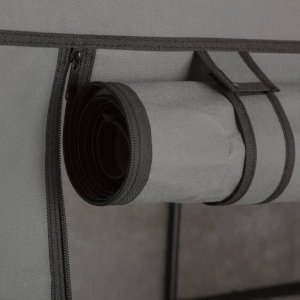 5five Szafa tekstylna na ubrania, 118x48x168 cm, czarna 8