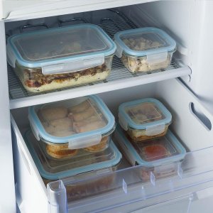 5five Pojemniki szklane z pokrywką, 3 sztuki 2