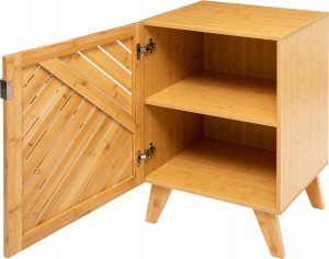 5five Szafka łazienkowa Bath n'modul, zamykana, bambus, 70 cm 5