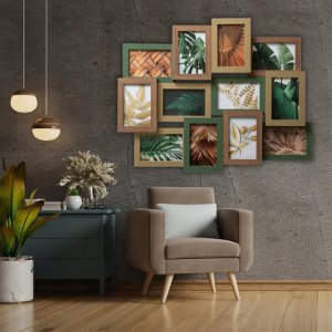 Ramka Atmosphera Multiramka na zdjęcia JULIA, na 12 zdjęć, kolorowa kompozycja 6