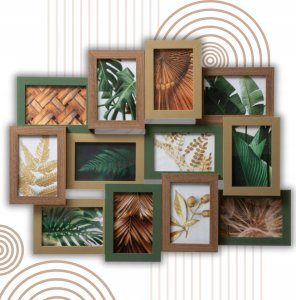 Ramka Atmosphera Multiramka na zdjęcia JULIA, na 12 zdjęć, kolorowa kompozycja 10