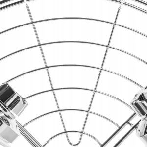 5five Półka łazienkowa, wisząca na przyssawki, stal chromowana, narożna 7