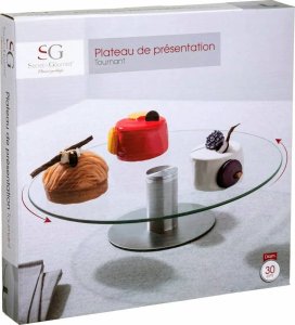 Secret de Gourmet Patera obrotowa, talerz do dekoracji tortu, Ø 30 cm 3