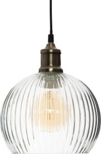 Lampa wisząca Atmosphera Lampa wisząca LAYE, przeźroczysta, Ø 20 cm 2