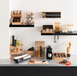 5five Stojak na przyprawy bambusowy, 24 x 16 cm, 5five Simple Smart 4