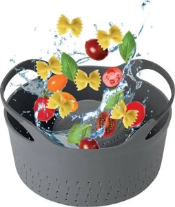 5five Durszlak 2w1, tworzywo sztuczne, szary 2