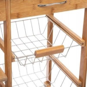 5five Wózek kuchenny na kółkach 37 x 76 x 86 cm 4