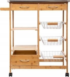 5five Wózek kuchenny na kółkach 37 x 76 x 86 cm 5