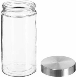 5five Pojemnik na żywność szklany z pokrywą ze stali nierdzewnej, 1700 ml 3