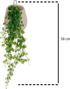 Atmosphera Sztuczny bluszcz w wiszącej doniczce, 58 cm 2