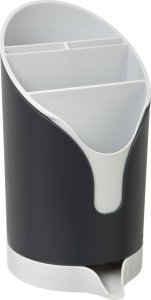 5five Ociekacz do sztućców i noży z przegródkami, kolor szary 3