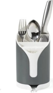 5five Ociekacz do sztućców i noży z przegródkami, kolor szary 7
