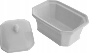 Secret de Gourmet Naczynie ceramiczne do zapiekania MINI z pokrywką, białe 2