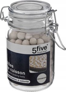 5five Kulki do pieczenia ciast i tart, groch ceramiczny, biały 3