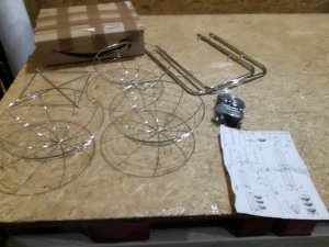 5five Wózek kuchenny z koszami na owoce, 3 poziomy, stal chromowana, 80 cm 2