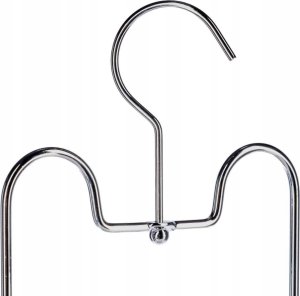 5five Półka wisząca pod prysznic, 2 poziomy, stal chromowana 4