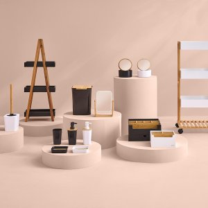 Dozownik do mydła 5five Dozownik do mydła w płynie, kolor czarny, 5five Simply Smart 2