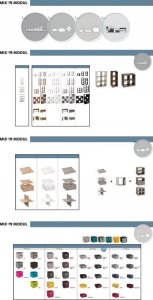 5five Pojemnik tekstylny do przechowywania, pudełko na ubrania, 31 x 15 cm, kolor beżowy 3