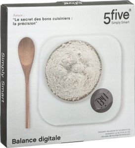 Waga kuchenna 5five Cyfrowa waga kuchenna, na baterie, max. 5 kg 3