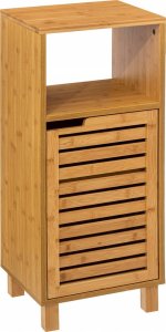 5five Regał bambusowy do łazienki, szafka w stylu skandynawskim z półkami 10