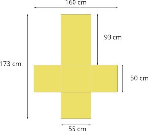 Douceur d`Interieur Pokrowiec na fotel WELL, pikowany, mikrofibra, 165 x 179 cm 4