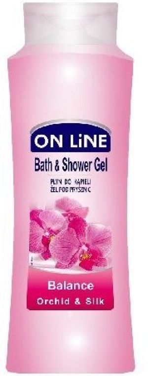 On Line Płyn do kąpieli i Żel pod prysznic 2 w 1 Balance Orchidea Silk 750 ml 1