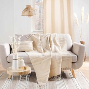 Douceur d`Interieur Dekoracyjna poszewka na poduszkę DORELINE, bawełniana 3