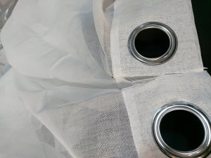 Douceur d`Interieur Nowoczesne firany do salonu PALMEOR, 140 x 240 cm 2