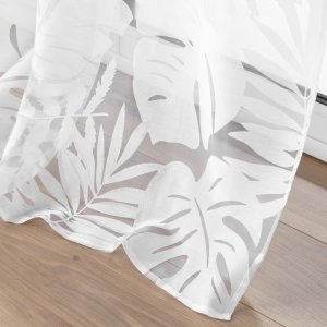 Douceur d`Interieur Firana z roślinnym wzorem MAGNOLIA, 140 x 240 cm 2