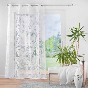 Douceur d`Interieur Firana z roślinnym wzorem MAGNOLIA, 140 x 240 cm 4