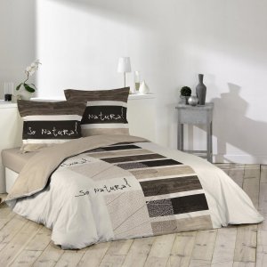 Douceur d`Interieur Pościel bawełniana NATURAL, 200 x 200 cm 2