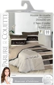 Douceur d`Interieur Pościel bawełniana NATURAL, 200 x 200 cm 4