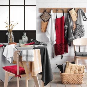 Douceur d`Interieur Rękawica kuchenna + podkładka CUISILINE, bawełna z recyklingu 3