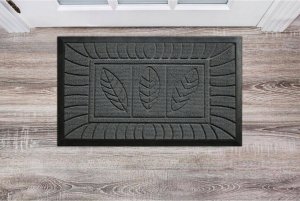 Douceur d`Interieur Wycieraczka gumowa pod drzwi FEUILLES, 45 x 75 cm 2