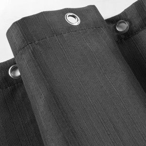 Douceur d`Interieur Poliestrowa zasłona prysznicowa YALINE, 180 x 200 cm 2