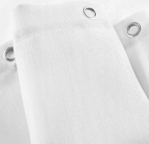 Douceur d`Interieur Poliestrowa zasłona prysznicowa YALINE, 180 x 200 cm 3