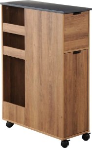 Kesper Wózek kuchenny z koszem na śmieci, rustykalny, KESPER 5