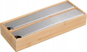 Kesper Dyspenser do folii spożywczej, dwie przegródki, bambus, 35 x 13 cm 3