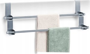 Zeller Podwójny uchwyt na ręczniki, wieszak na drzwi, ZELLER 2