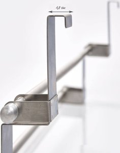 Zeller Podwójny uchwyt na ręczniki, wieszak na drzwi, ZELLER 5